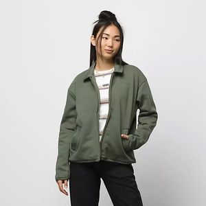 VANS Women’s Quilted Boxy West Jacket. Full Zip, slanted pockets. Brand new.